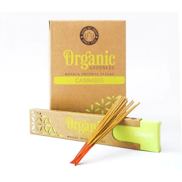 Organic Goodness Incense Sticks Cannabis