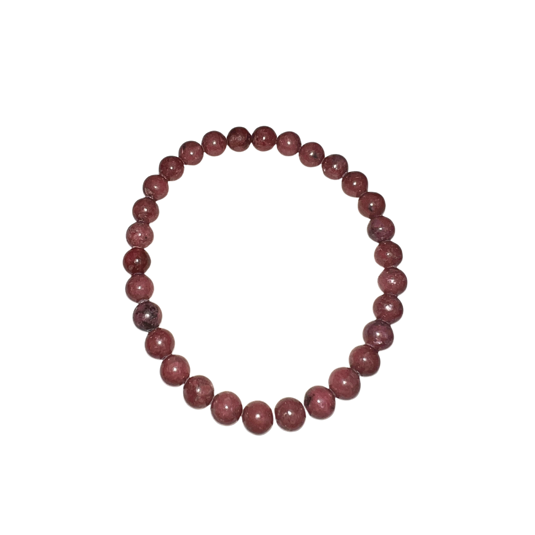 Rhodonite Bracelet 6mm