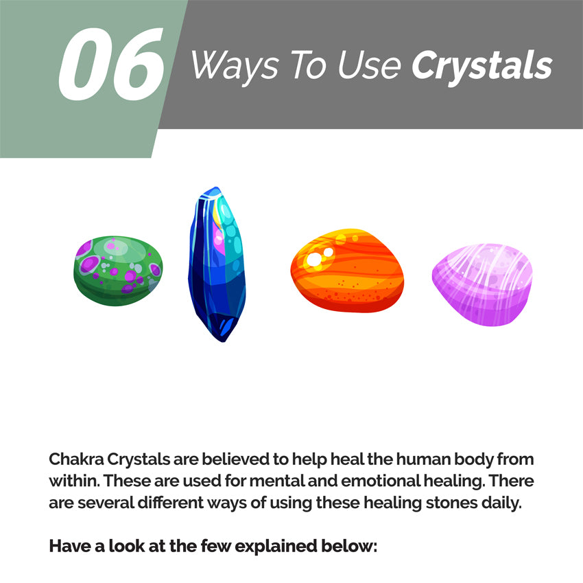 06 Ways To Use Crystals
