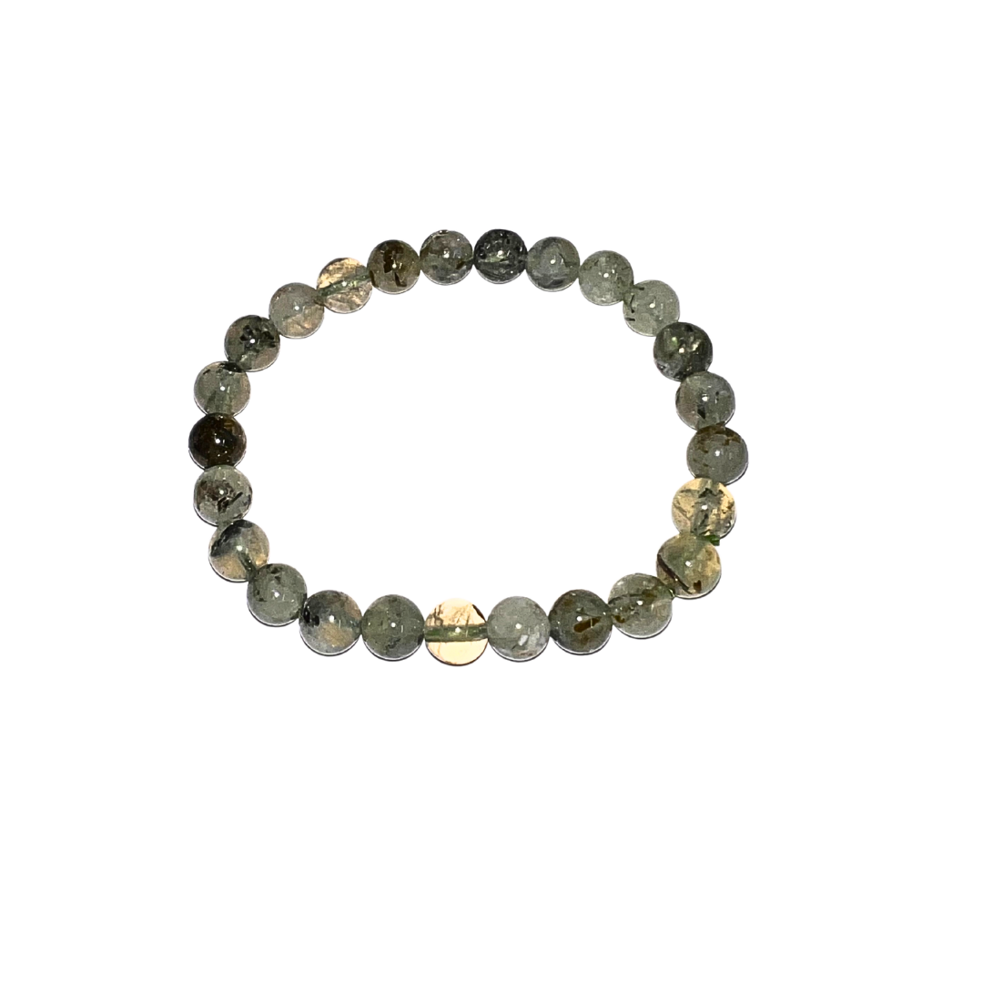 Prehnite Bracelet 7-8mm