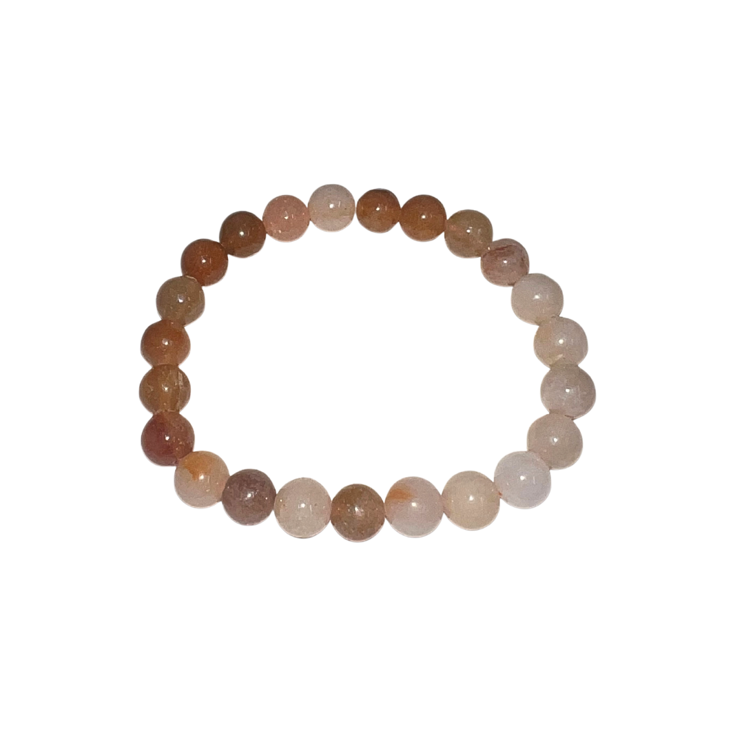Golden Silk Jade bracelet 8mm