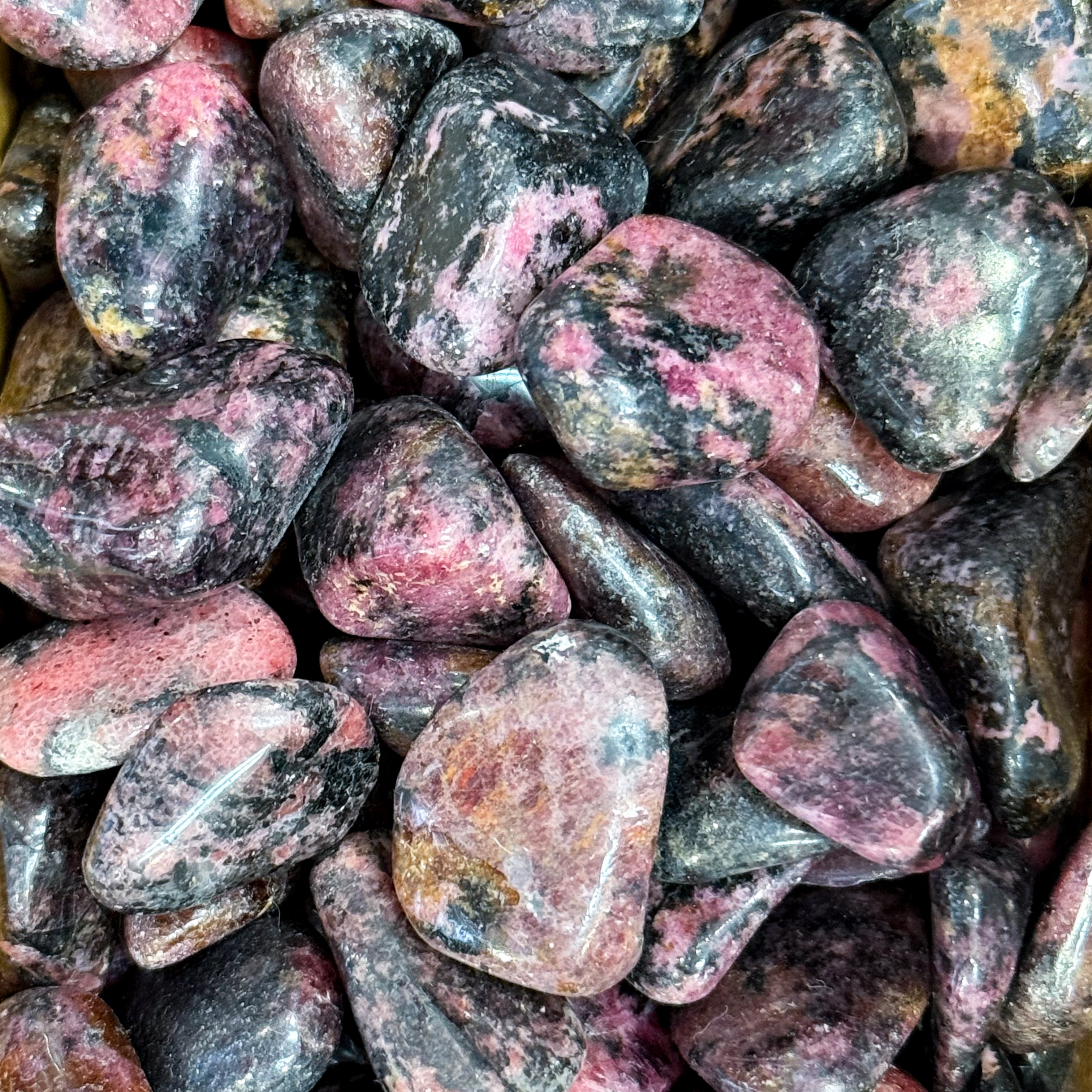 Rhodonite Tumbled Stone