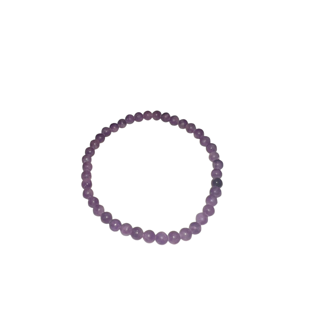 Lepidolite Bracelet/4mm