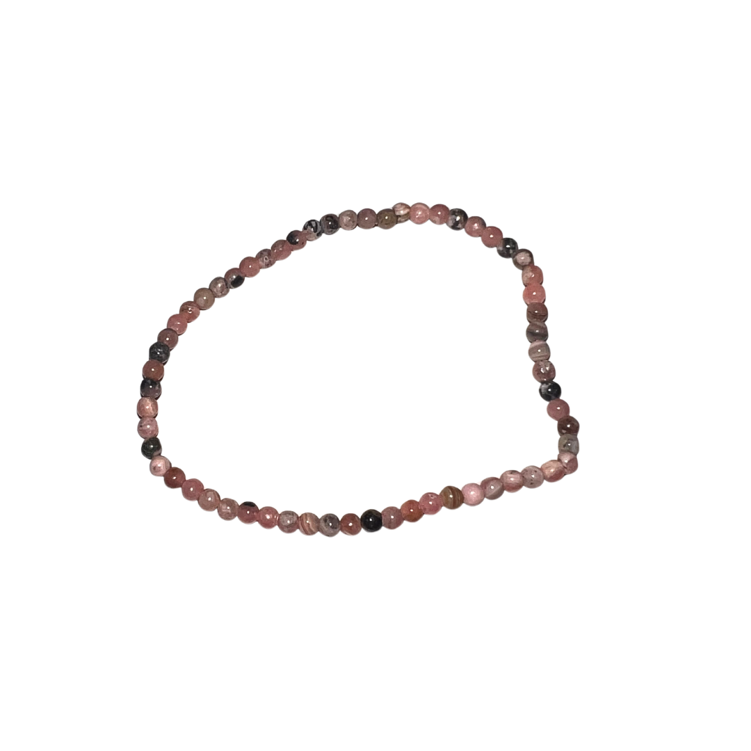 Rhodochrosite Bracelet 4mm