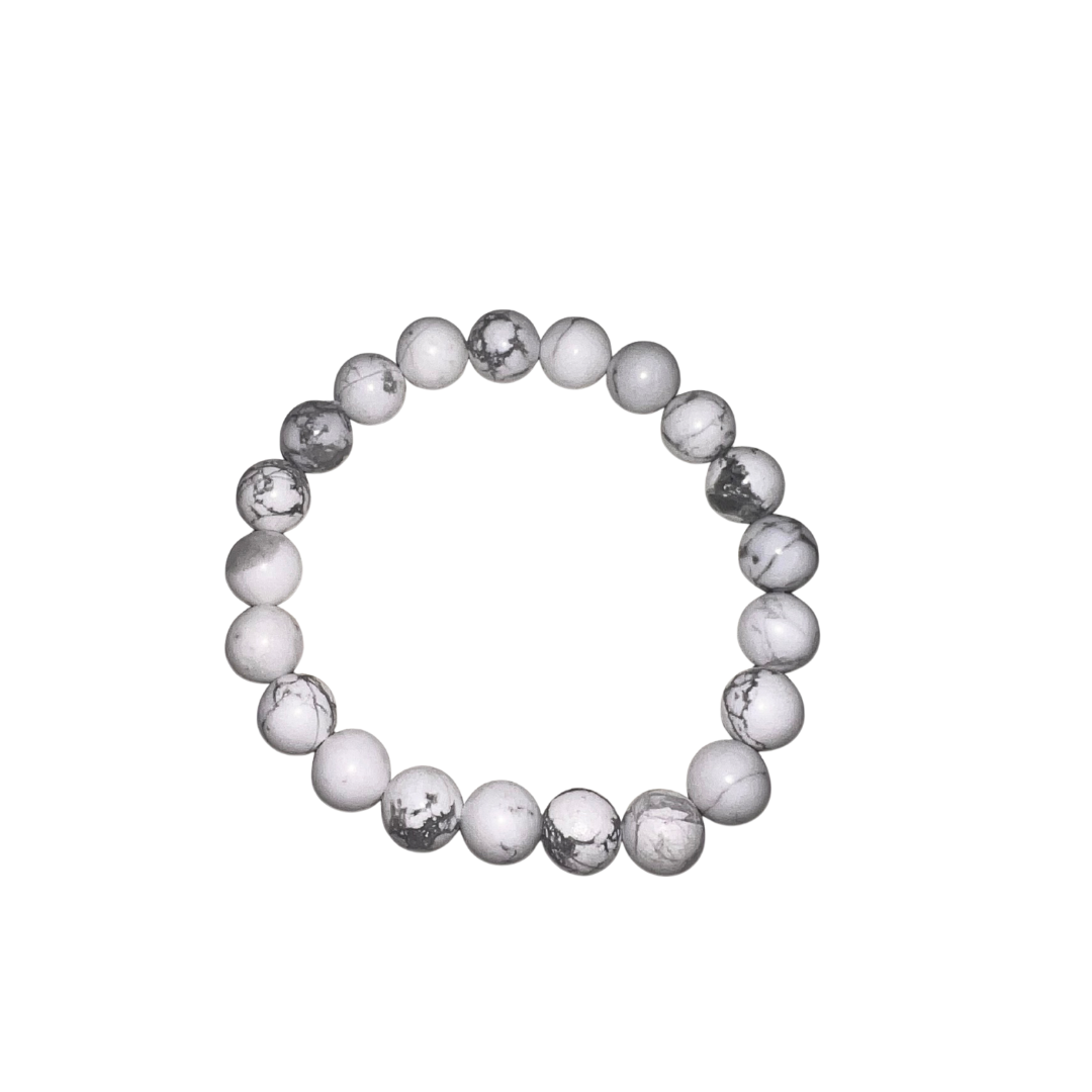 Howlite Bracelet 8mm
