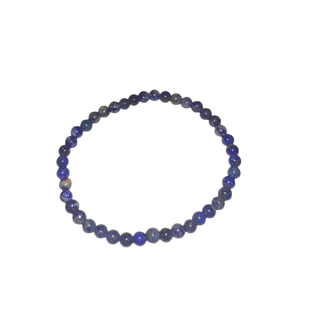 Lapis Bracelet/4mm