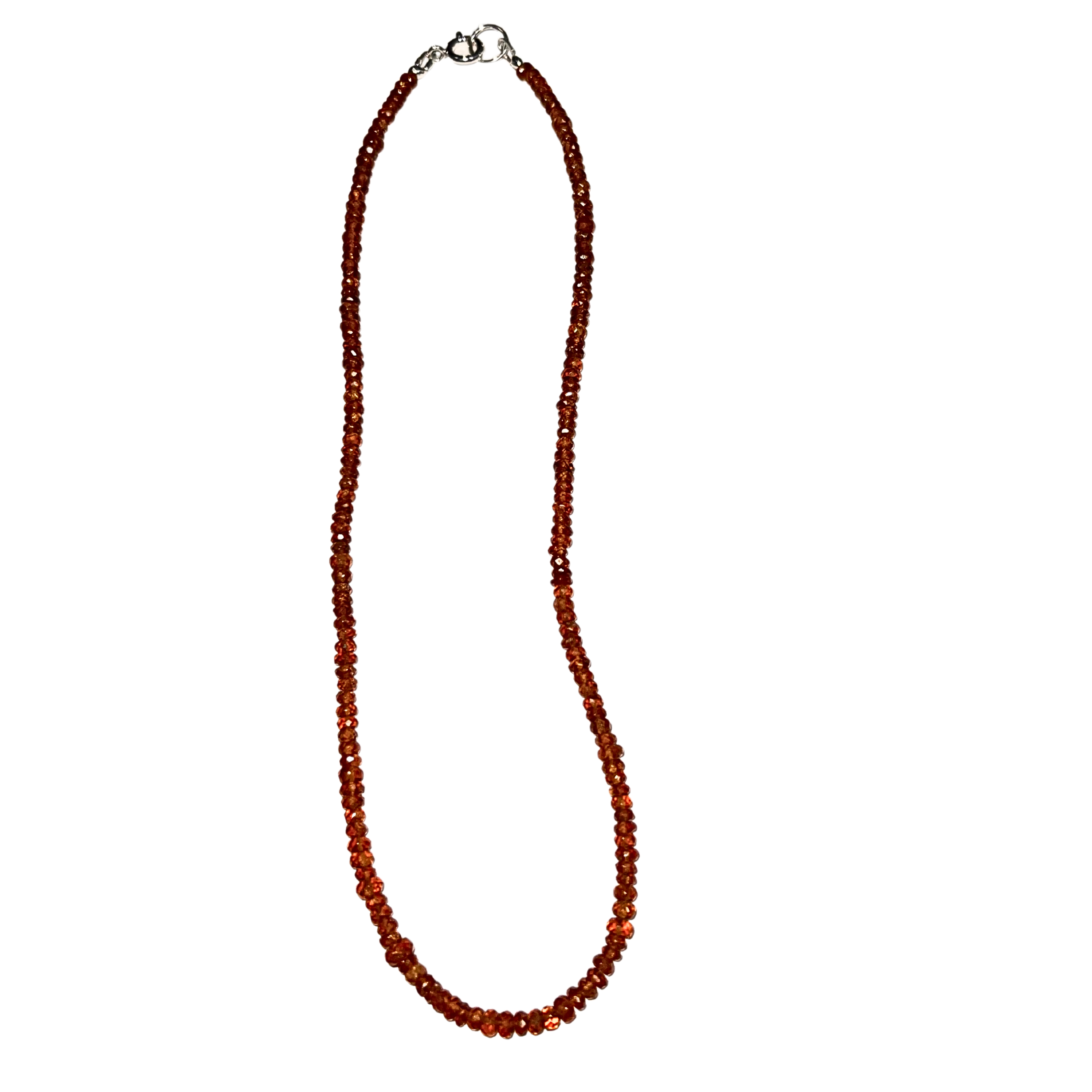 Hessonite Garnet Necklace