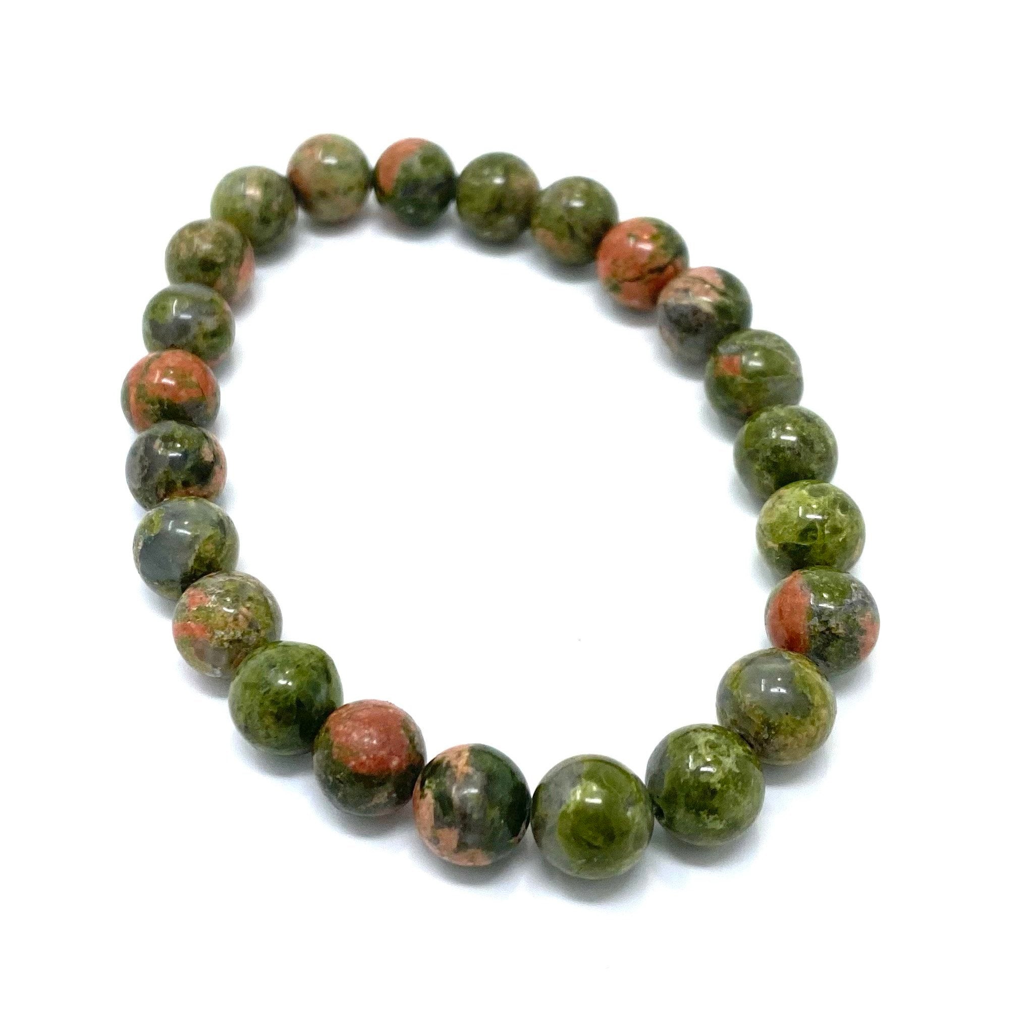 Unakite Bracelet 8mm