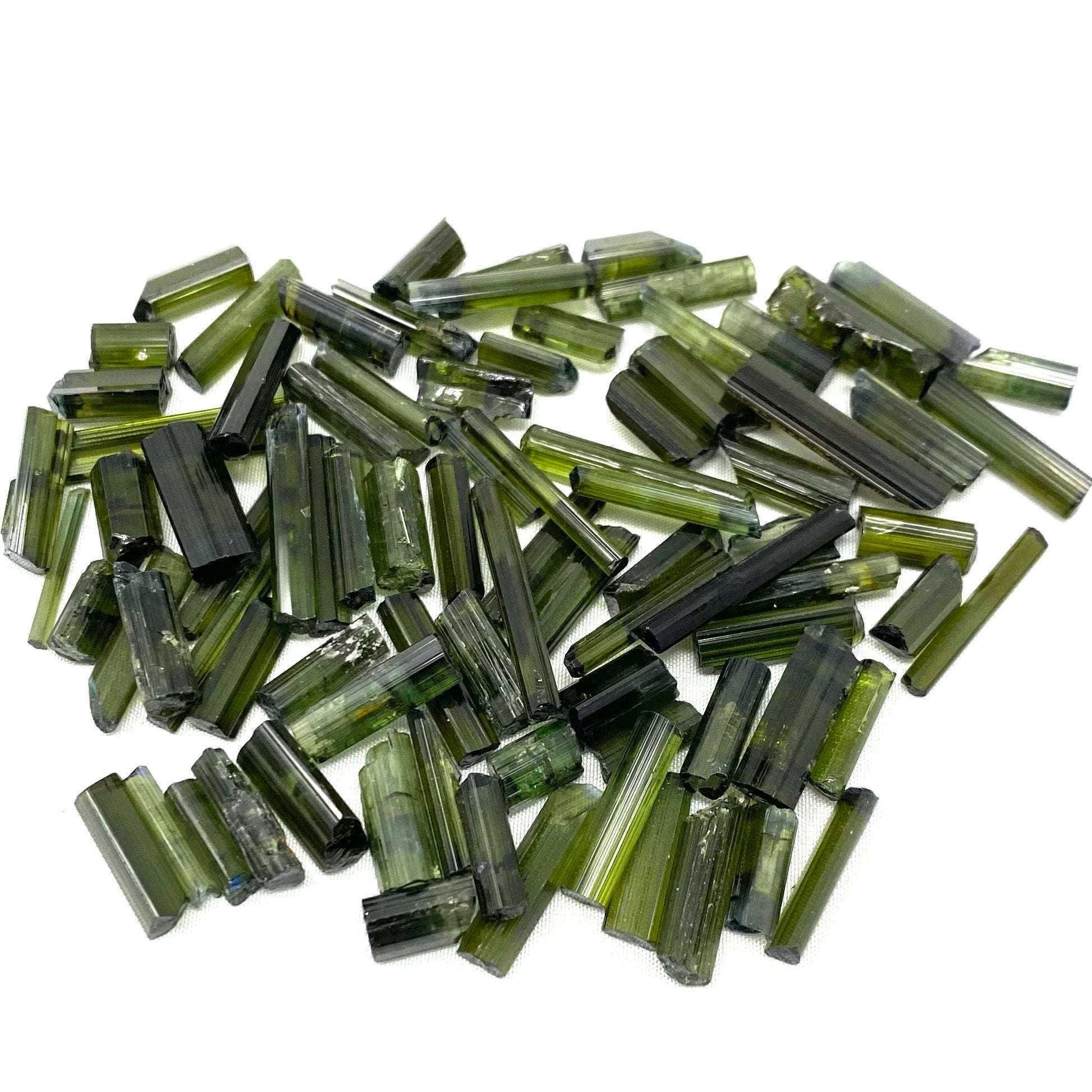 Green Tourmaline Rod