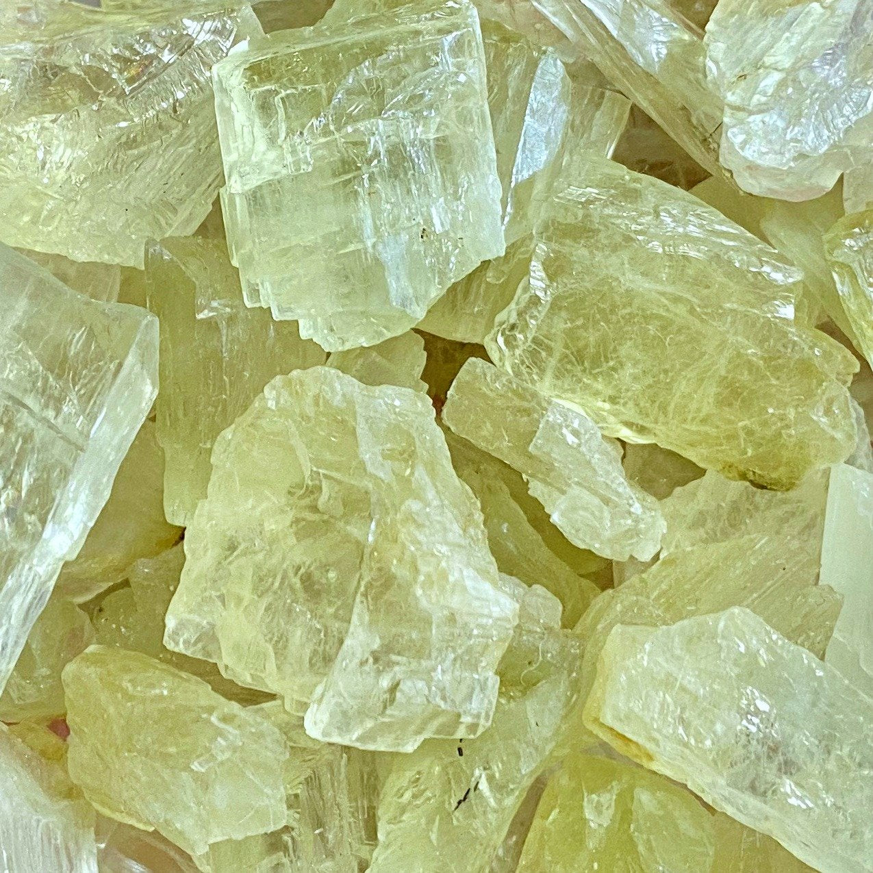 Hiddenite Raw Stone