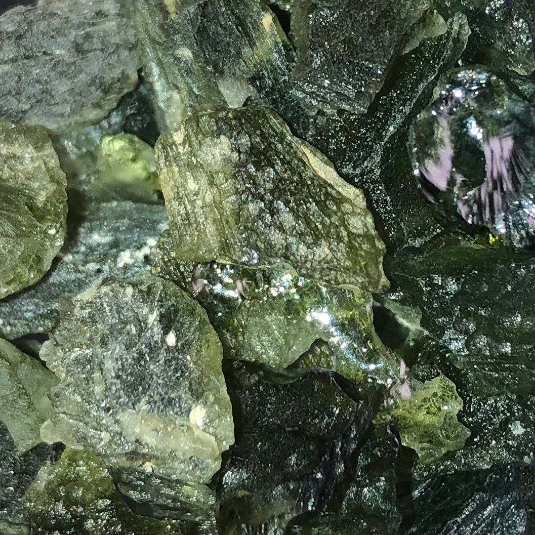 Moldavite Raw Stone