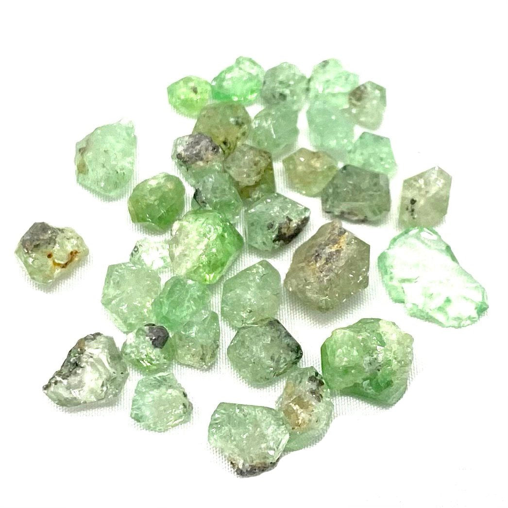 Tsavorite Garnet Raw Stone